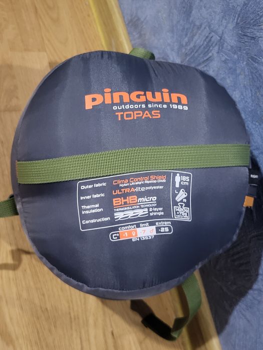 Спальний мішок Pinguin Topas CCS 185