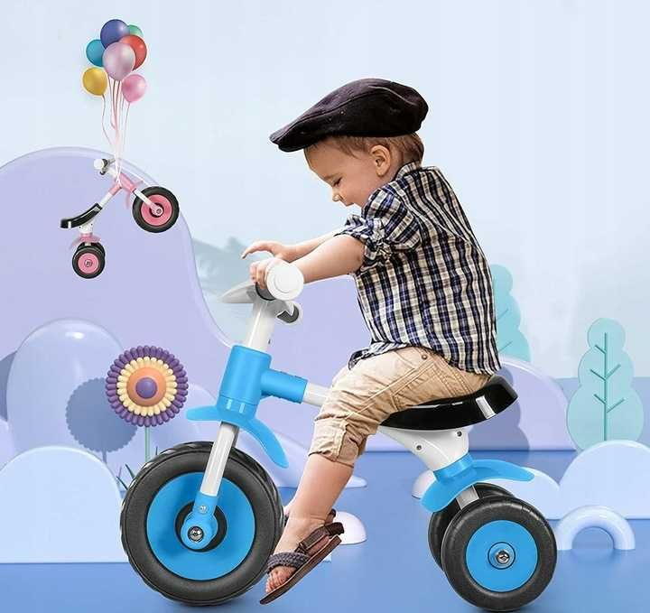 Rowerek Biegowy BESREY zielono-biały