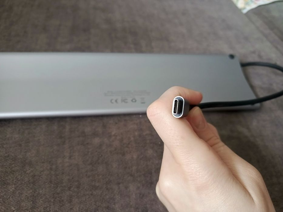 Baseus adapter hub USB C C-C3UE2HVMS01 stacja dokująca