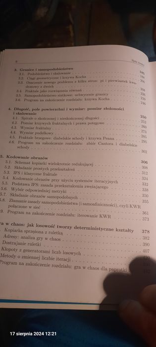 Granice Chaosu fraktale 2 książki