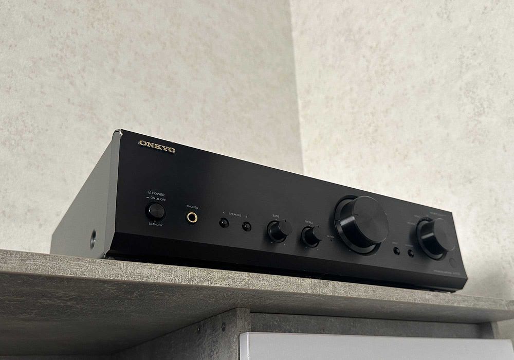 Підсилювач Onkyo A-9155 (2 × 65 Вт / 4 Ом / AUX / фонокоректор)