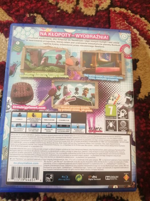 Gra na PS 4 Little big planet 3