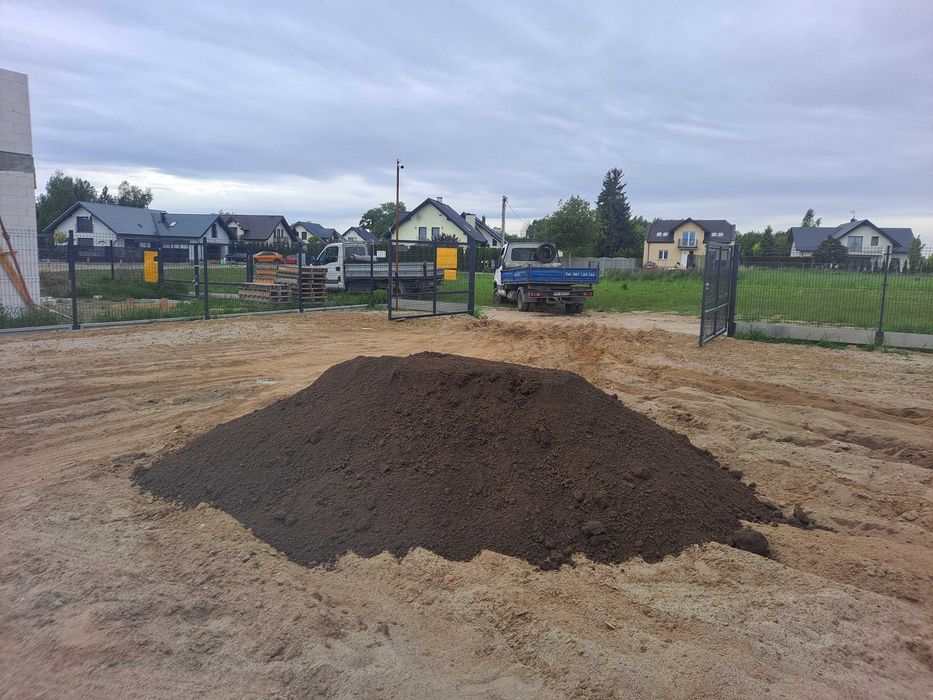 Ziemi ogrodowa siana czarnoziem humus KRAKÓW i okolice mała wywrotka