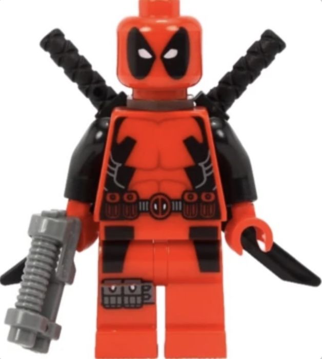 LEGO # 6866 DEADPOOL + BROŃ! MISB! Unikat! sh0032 jak NOWY!