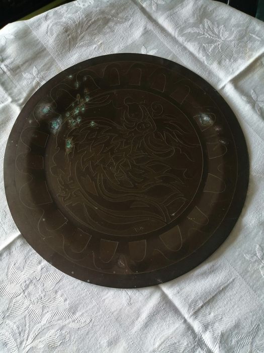 Várias peças antigas de cobre/bronze