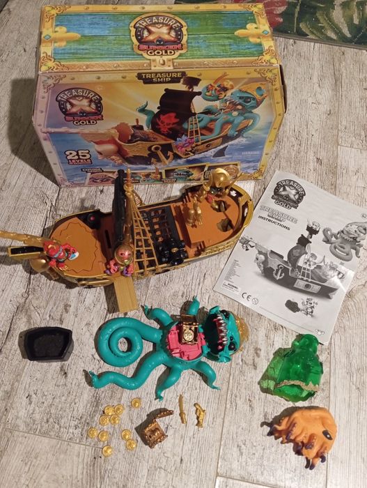 Piracki Statek Krakena Treasure x Treasure Ship z gratisami  Moose