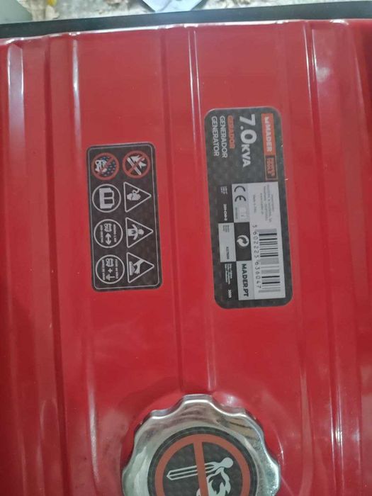 Генератор бензиновий як новий MADER KZ 7500 6,5 кВт