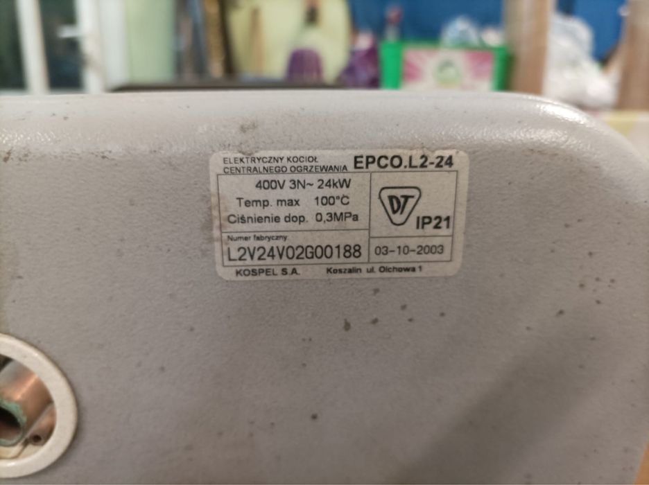 KOSPEL EPCO - Piec elektryczny do ogrzewania, elektryczny kocioł
