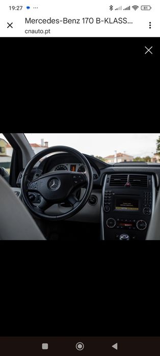 Mercedes 170 B-classe NGT