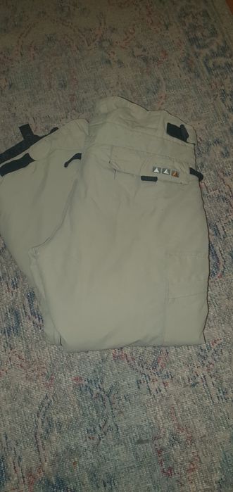 Spodnie narciarskie 128 ice peak grube i cieple