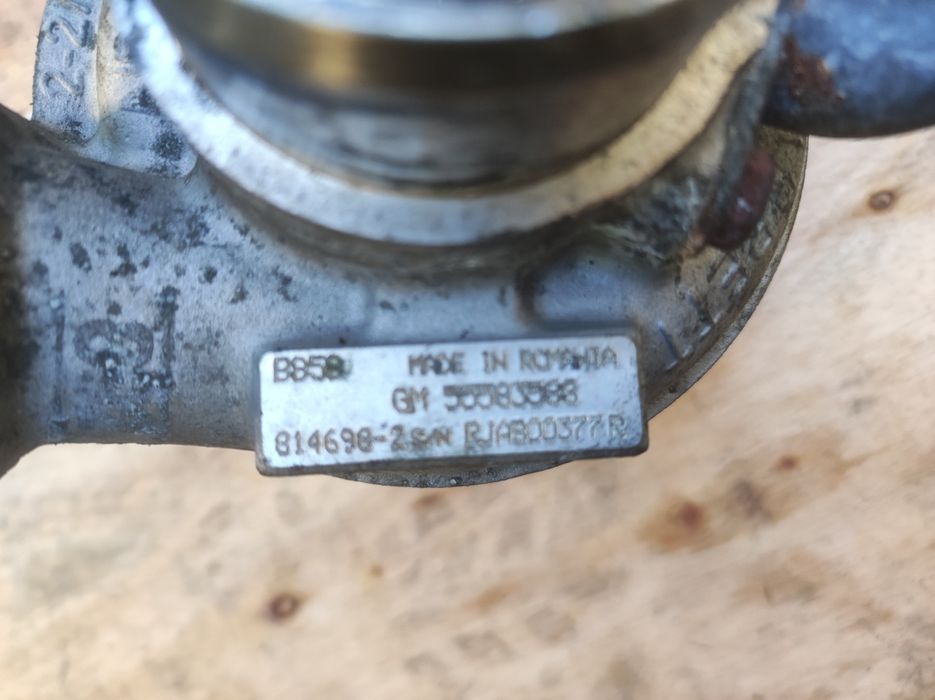 Turbo turbina turbosprężarka opel astra j k 1.6 cdti b16dtl