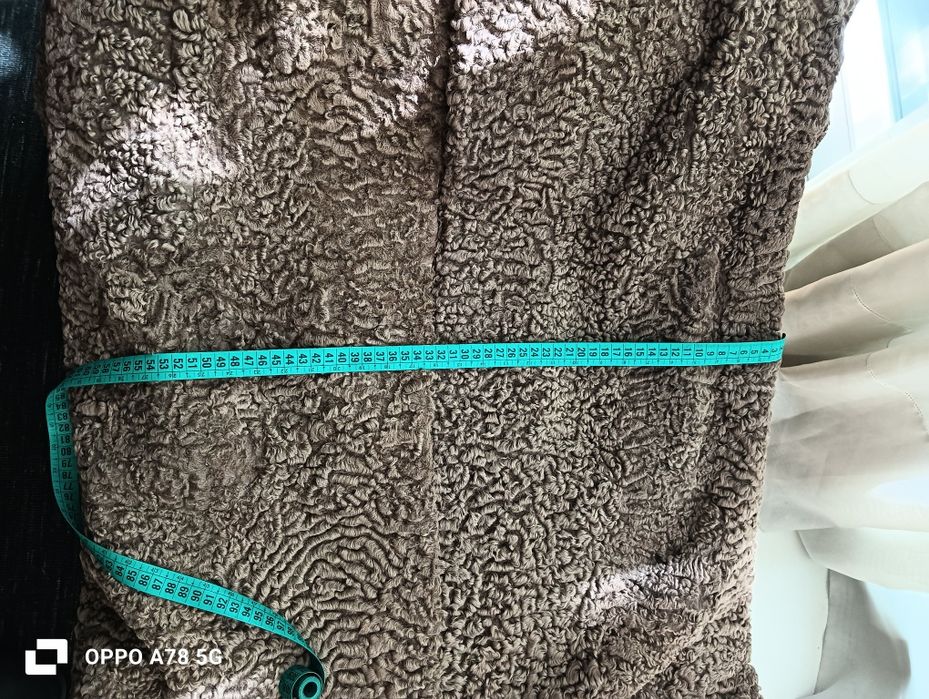 Casaco astracan vinted feito á medida