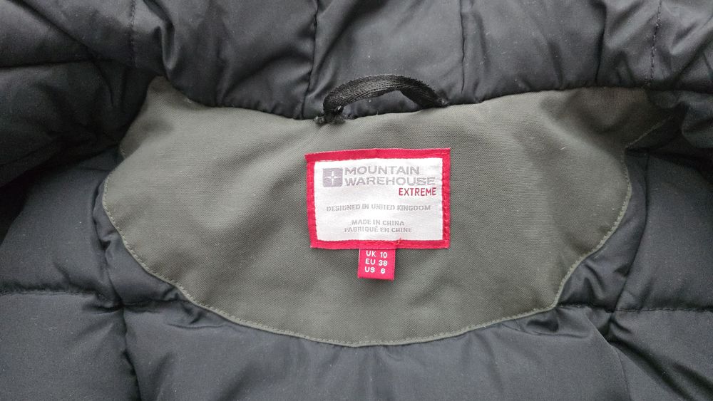 Puchowa kurtka Mountain Warehouse Aurora Extreme rozm 38 W-wa