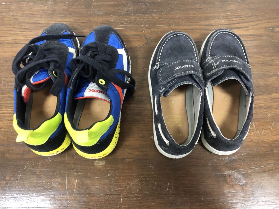 Sapatilhas Geox t 28e t29 e mocassins t 29