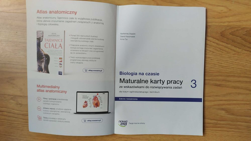 Maturalne karty pracy Biologia na czasie 3 zakres rozszerzony Nowa Era