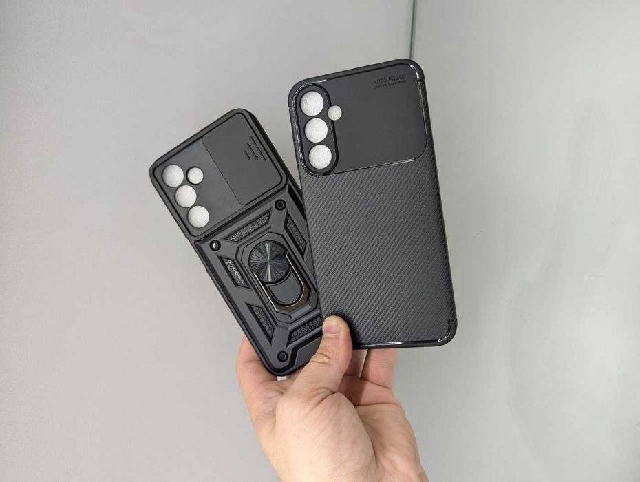 Samsung A25 Противоударный чехол софт тач с логотипом все модели