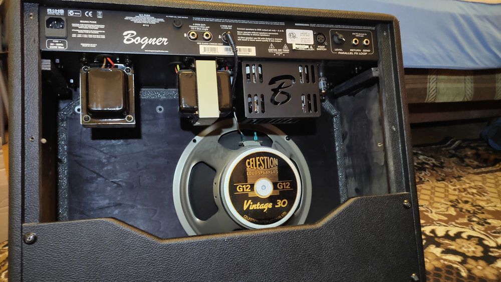 ВІДЕО Bogner alchemist G Ламповий підсилювач Комбо Ламповый усилитель