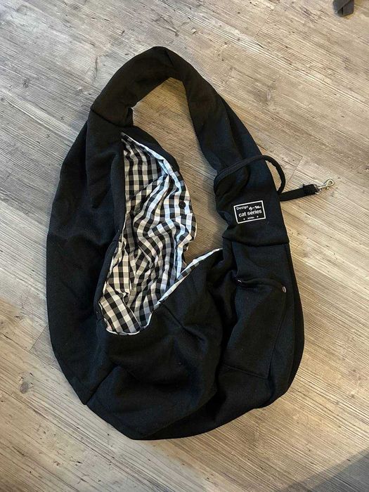 Сумка переноска слинг для кота собаки состояние новой