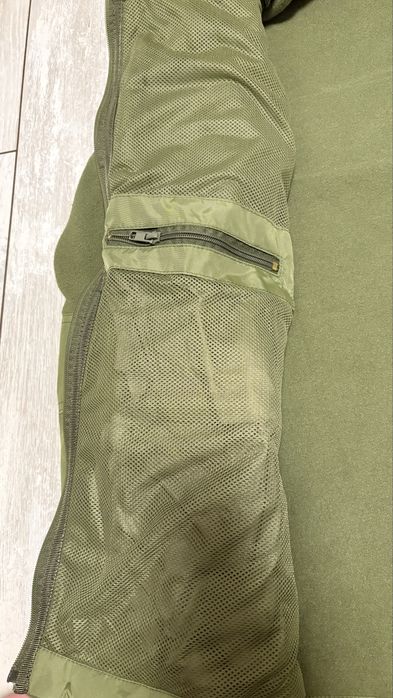 Куртка, кофта флісова  колір хакі