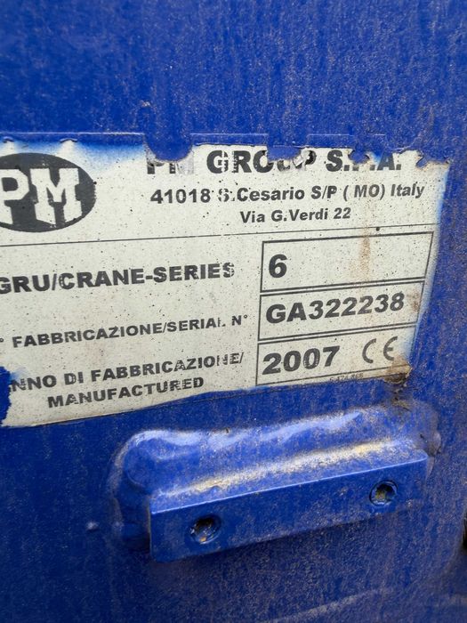 Isuzu 7.5T grua Pm 5.2cc