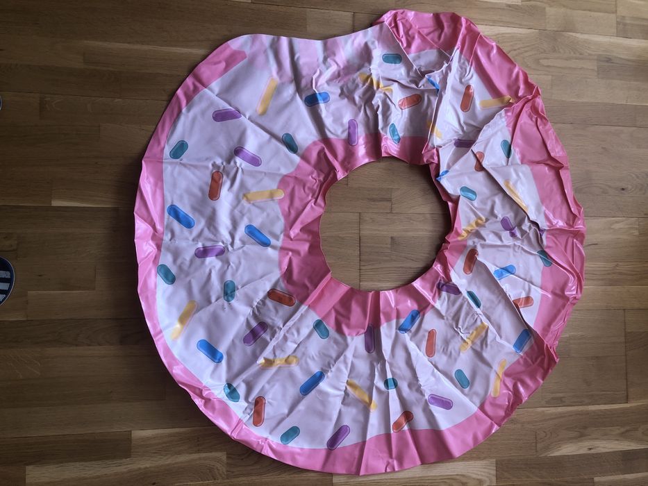 Надувний круг intex пончик великий коло для плавання