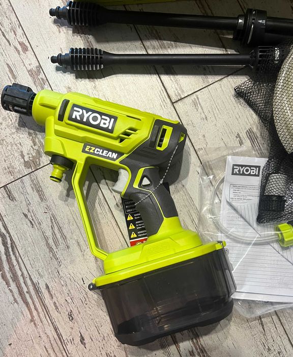 Мийка високого тиску Ryobi EzClean 18V One+ 22атм RY18PW22A-0 США