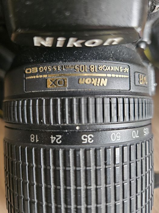 Nikon D90, obiektyw, grip