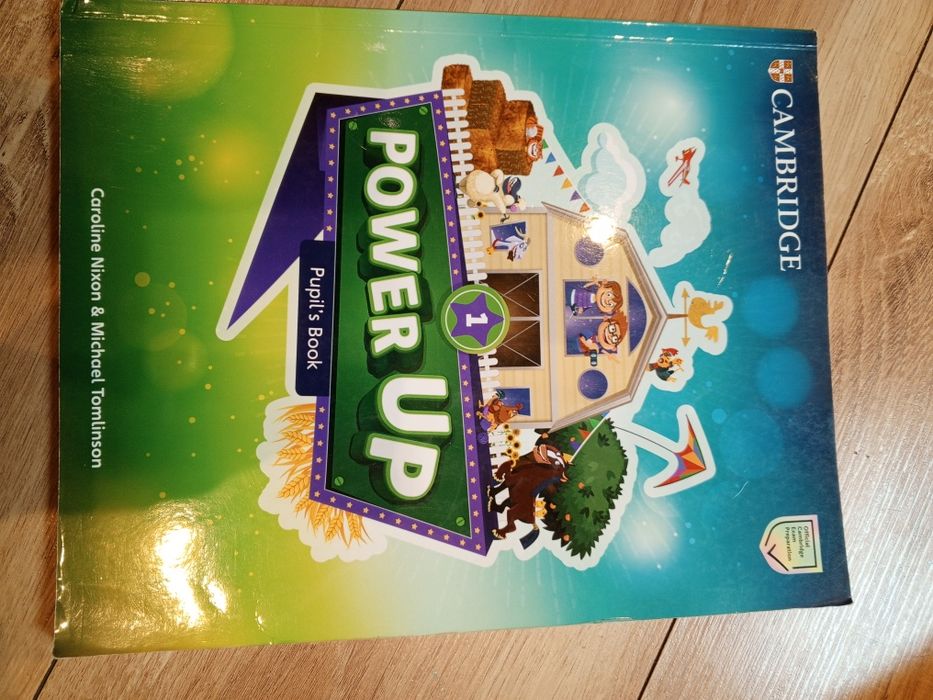 Książka język angielski Cambridge Power up 1