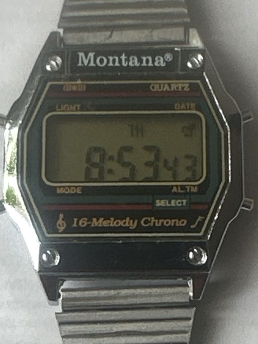 Zegarki Montana16 melody nie uzywane.