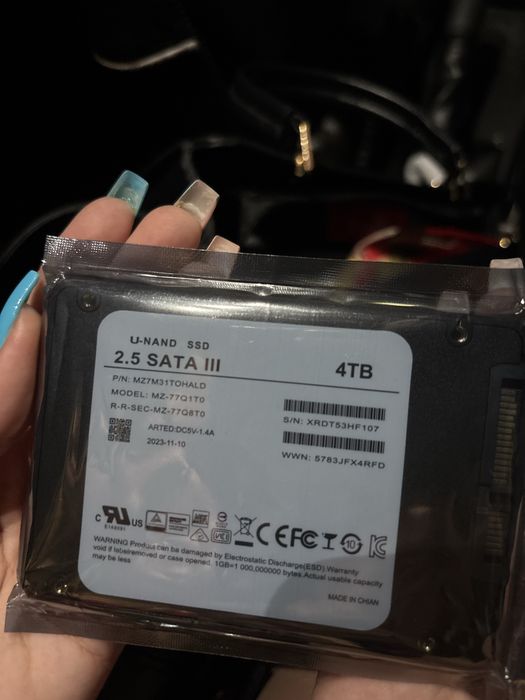 Sata III ssd 4 tb