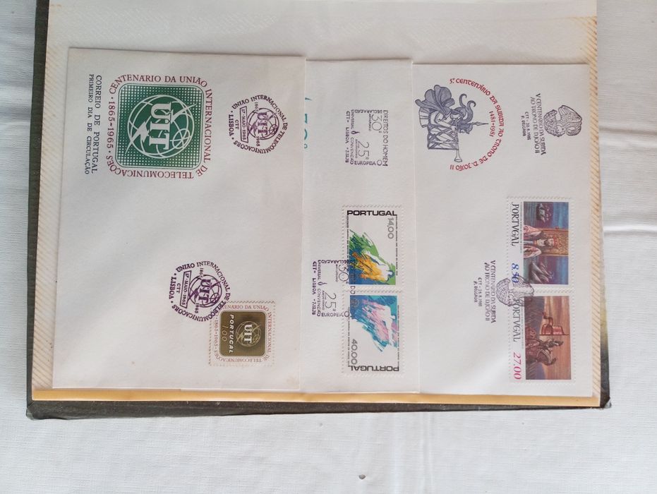 Envelopes CTT selos 1 dia