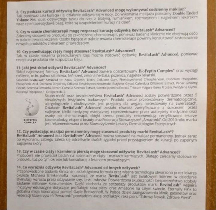 Revitalash odżywka do brwi z dodatkami