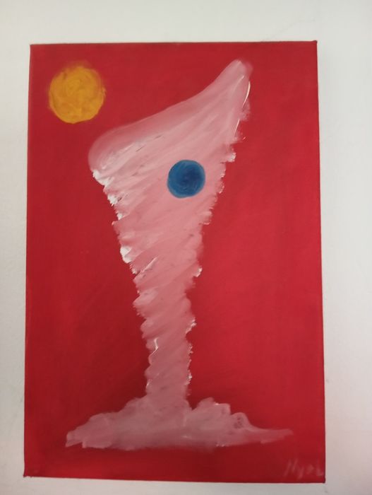 Várias pinturas  (4) Óleos sobre tela