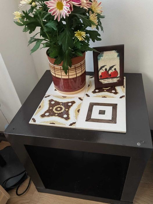 Handmade Table with Portuguese Tiles – One of a Kind.