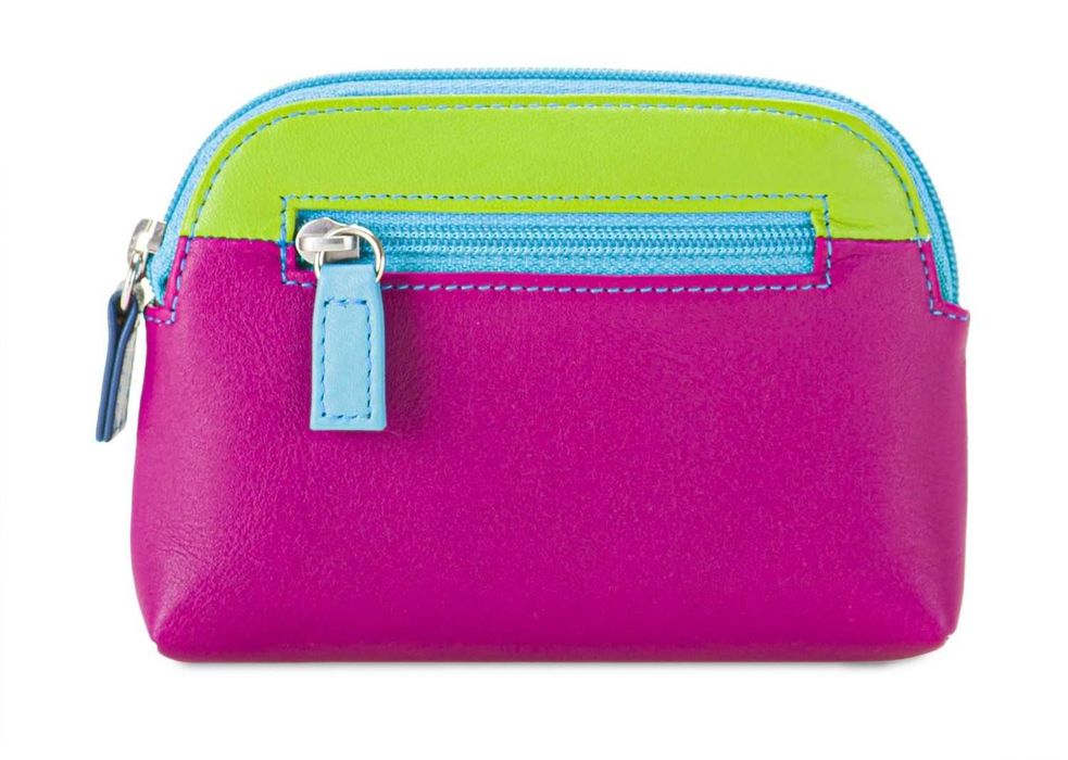 Bolsa grande para moedas em pele MYWALIT na cor Liguria
