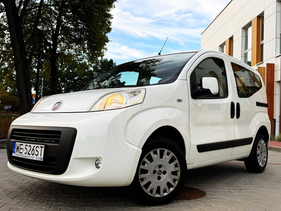 FIAT QUBO 1.3 MULTIJET 75 KM | Salon Polski | Osobowy | Klimatyzacja | FV23%