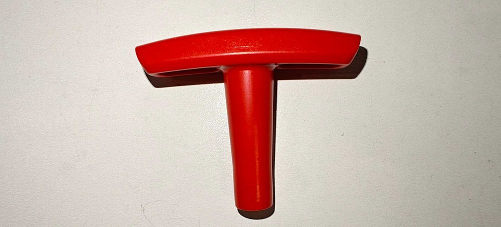 Nowe pokrętło regulacji odbicia Rebound RockShox czerwone imbus