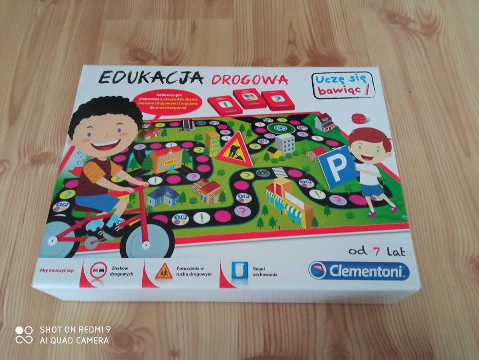 Nowa gra - Edukacja drogowa, Clementoni