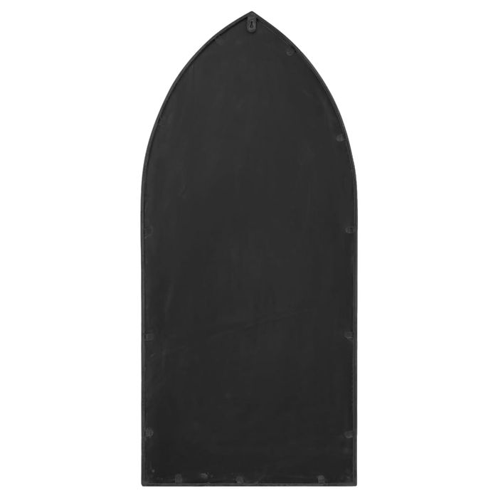 Vidaxl Lustro Ogrodowe, Czarne, 100X45 Cm, Żelazne