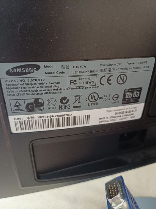 Monitor Samsung B1940425907051739883521