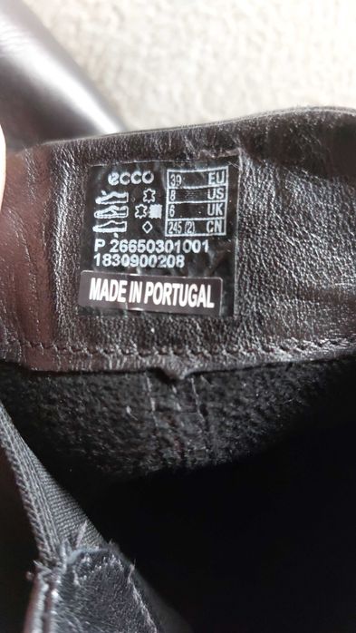 Чоботи Ecco демісезонні.
