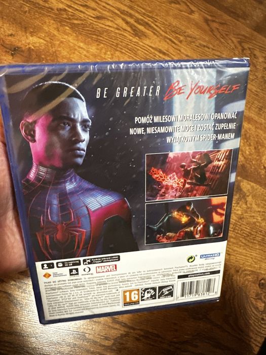 Nowa gra-Spider Man Mikes Morales ps5