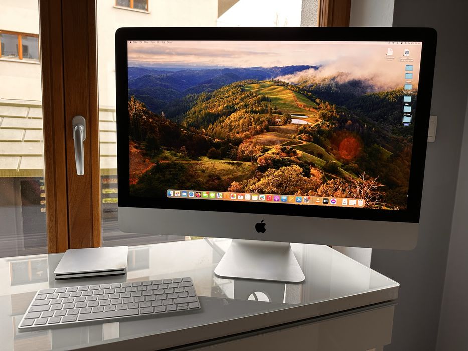 APPLE iMac 27 - JAK NOWY!! Retina 5K i5 3.3GHz/8GB/512GB SSD/2021