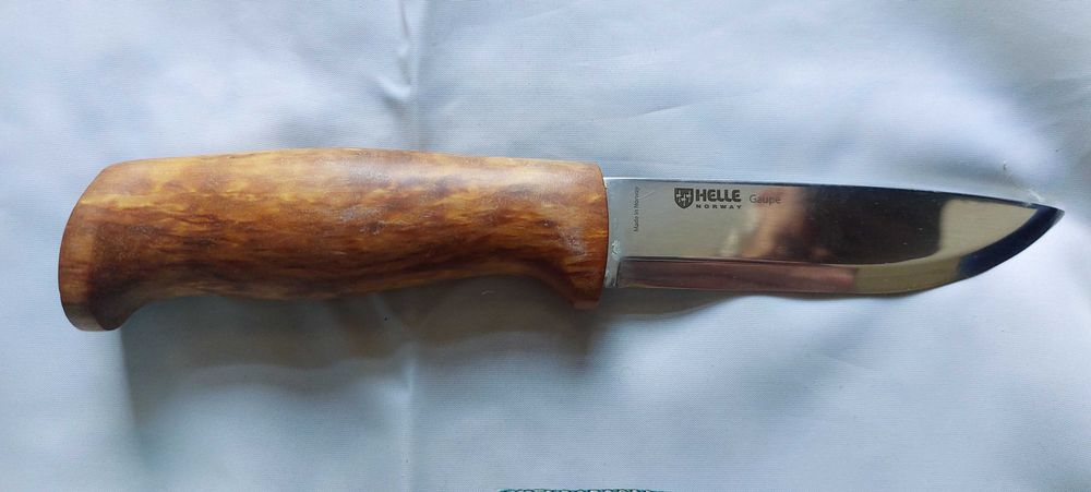 Nóż myśliwski Helle model Gaupe Sochaczew • OLX.pl