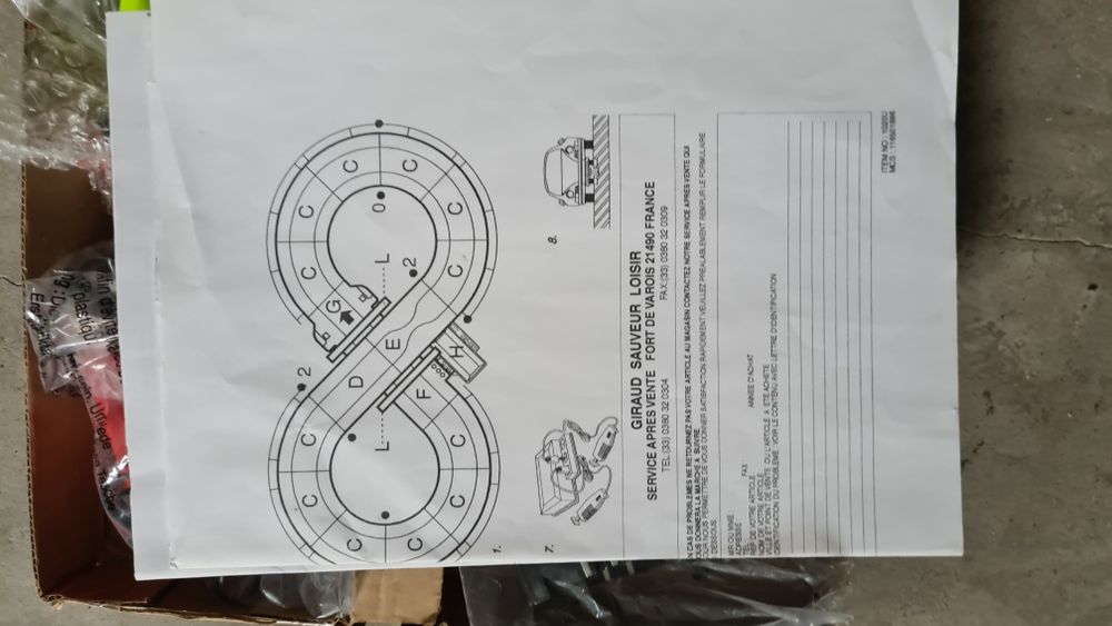 Pista de carros antiga como nova