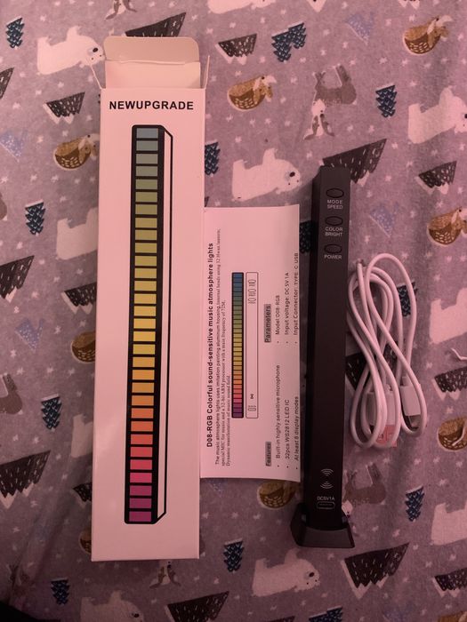 Controle de luz led por som