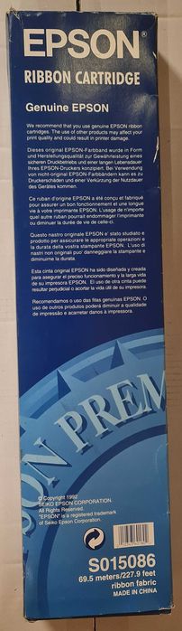 Fita Original Epson S015086 Preta