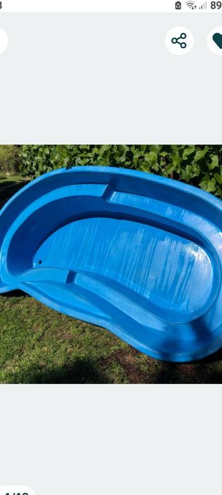 Basen poliestrowy 290cm//140cm/70 cm
