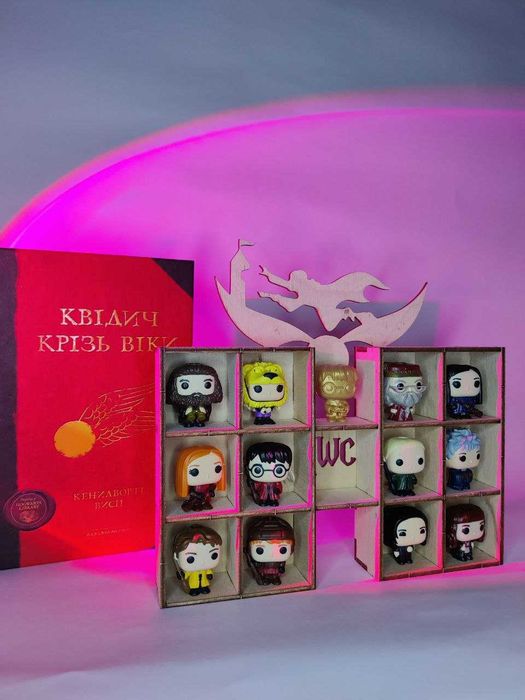 Нова колекція Квідіч. Полички для фігурок Гаррі Поттера Funko pop.