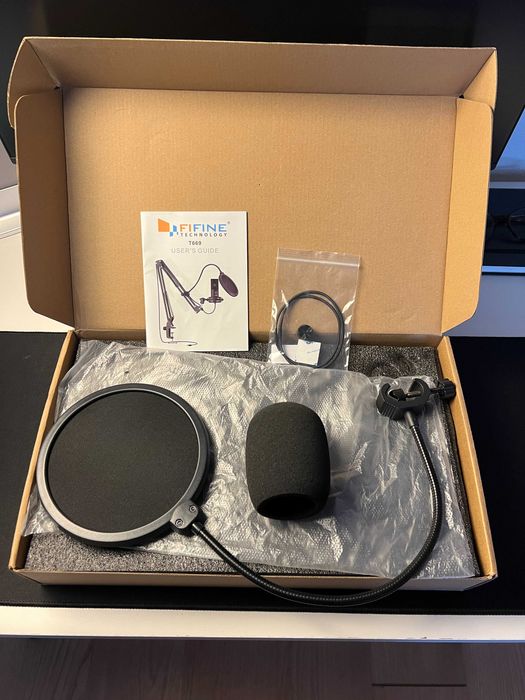 Microfone Fifine T669 USB – Como Novo